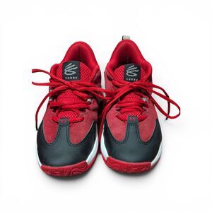 Under Armour Curry 3Z7  SDE Basketball Shoes Red 4.5Y